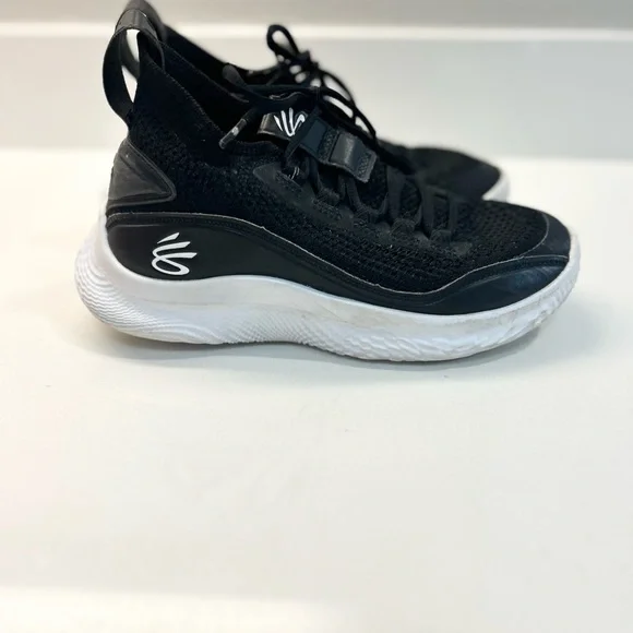 Curry Flow 'Black White' Size 4.5 - Picture 6 of 11